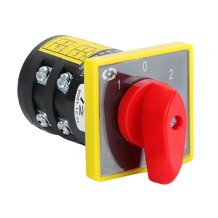 10A Drei-Positionen-Kombinations-Drehnockenschalter