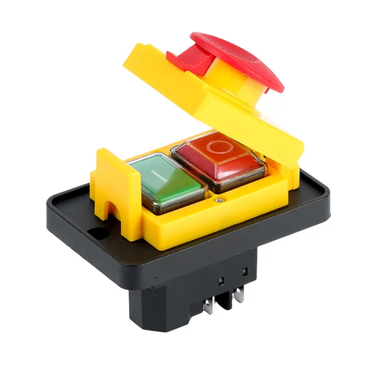 16A Mittelgroßer Not-Aus-Abdeckungs-Elektromagnetschalter mit großer Schalttafel