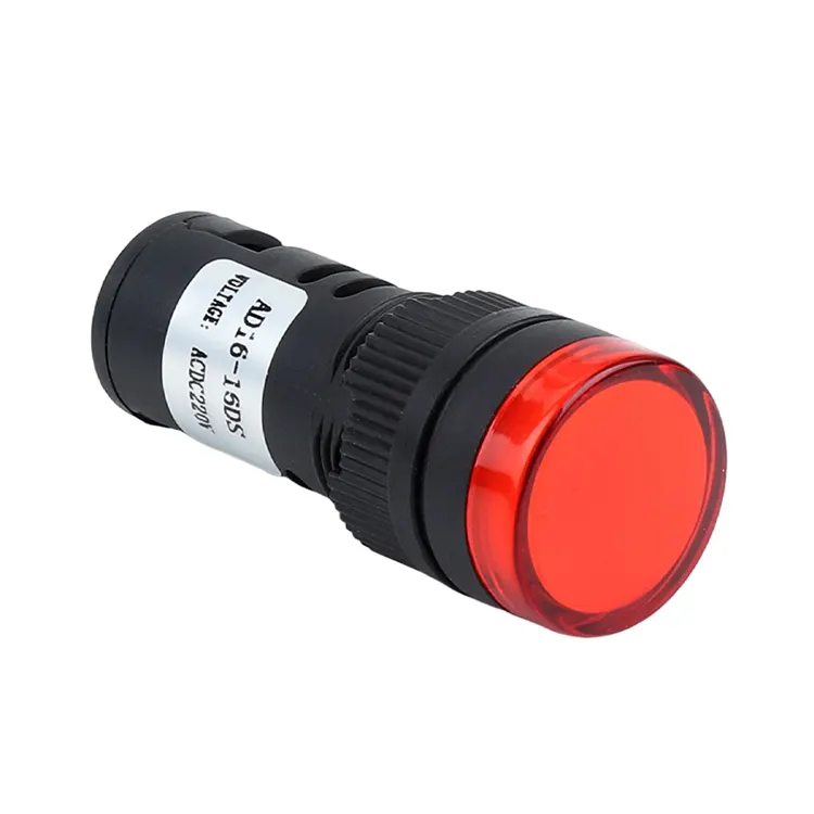 Anzeigeleuchte mit 16 mm Befestigungslochgröße, fünf Farben, AD16-16D/S
