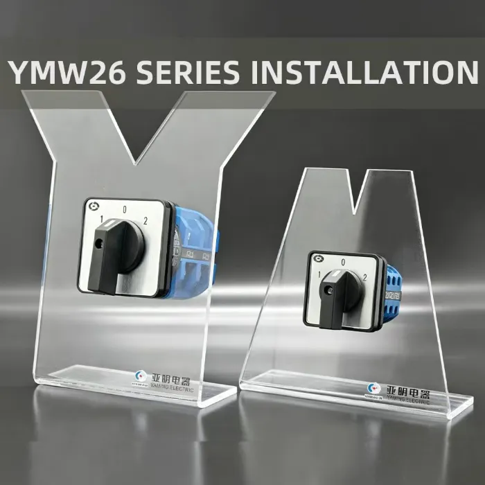 Vollständige Installation des Umschalters der Serie LW26 YMW26 | Fabrik für industrielle Steuerschalter